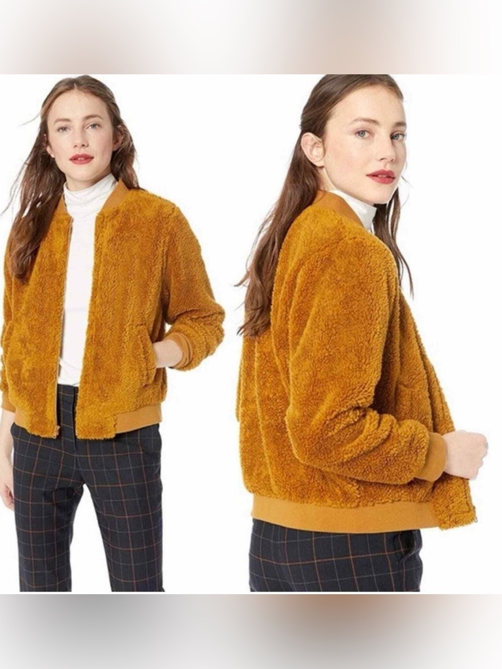 J. Crew | Teddy Bomber Jacket